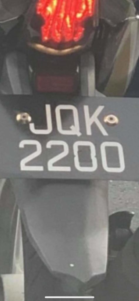 Fake Car Plate