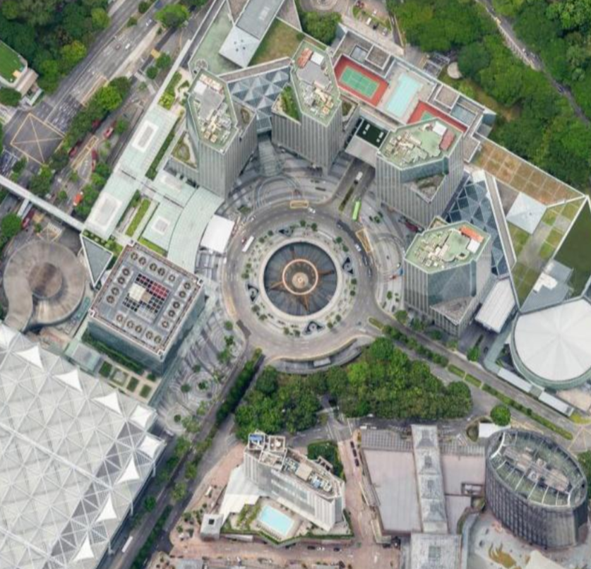 suntec fountain of wealth roundabout