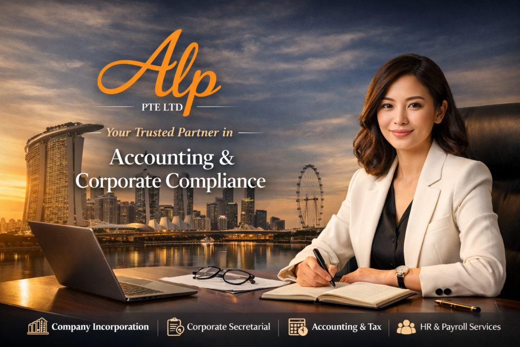 AlpPeak Pte Ltd accounting and corporate services Singapore skyline